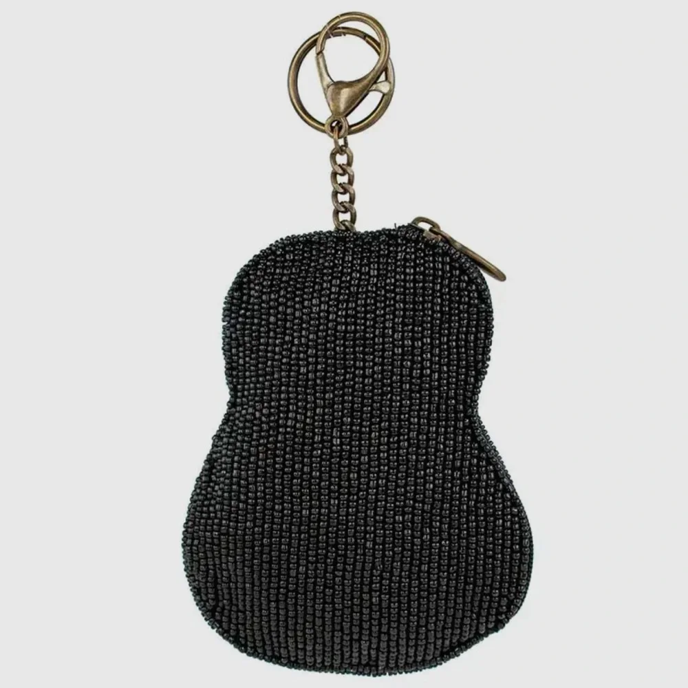 Mary Frances - Hand Beaded Classical Vibe Key & Card Holder Coin Purse